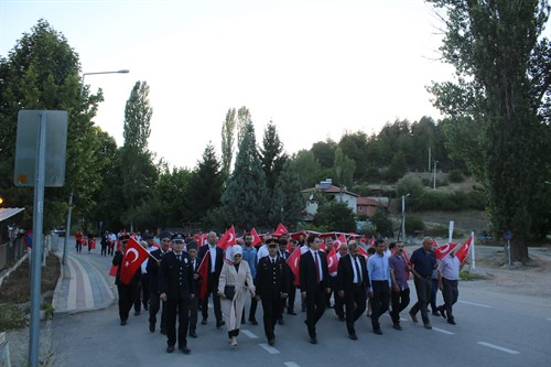 15 Temmuz Demokrasi ve Milli Birlik Günü Programı gerçekleştirildi.