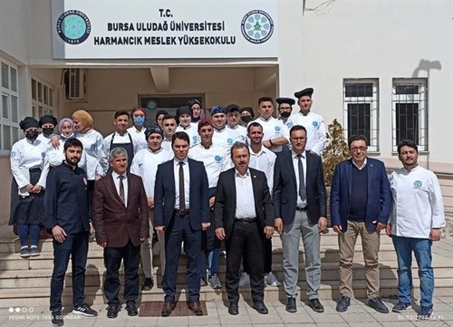 Kaymakamımız Muhammed Furkan TUNA Uludağ Üniversitesi Harmancık Meslek Yüksekokulu'nu Ziyaret Etti